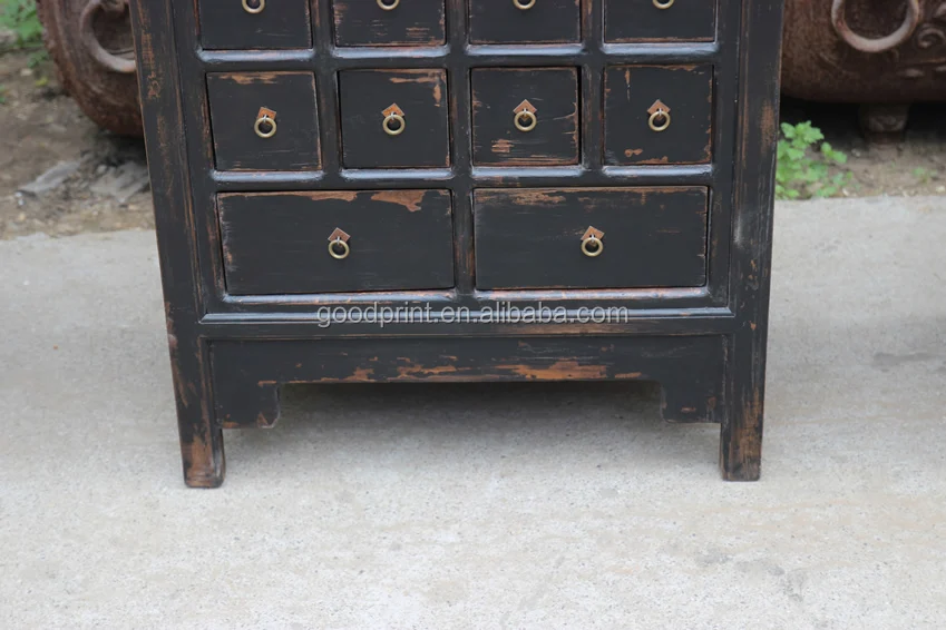 Chinese antique black medical cabinet (2).jpg