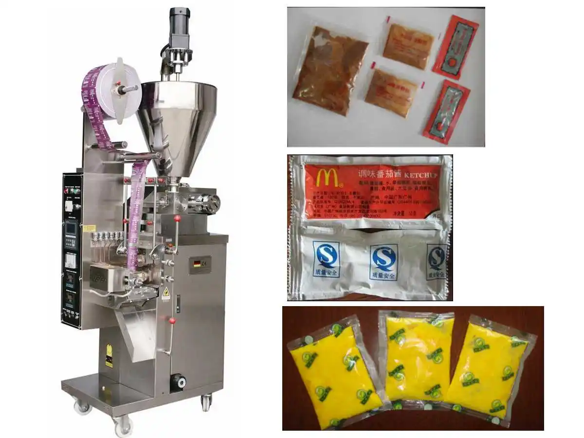 Automatic Salad / Butter Jam Sachet Packaging Machine Buy Butter