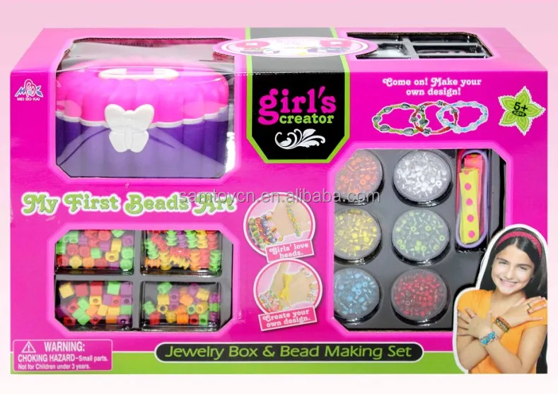 Diy Kit Toy Candy Color Wrist Twists Bracelet Maker For Girls Buy