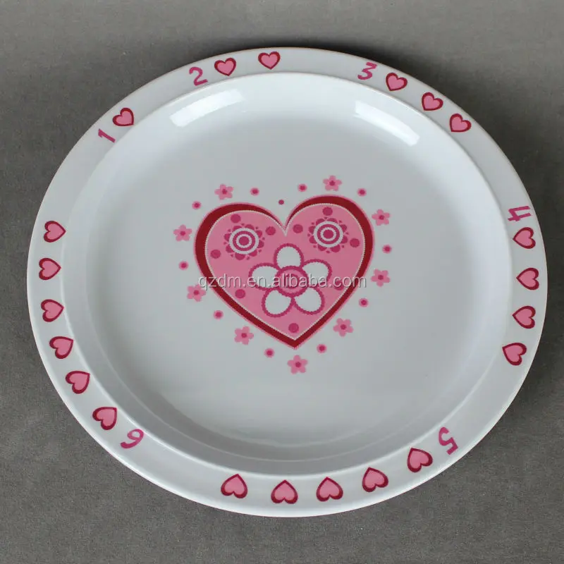 New arrival fruit plates Plastic kid plates