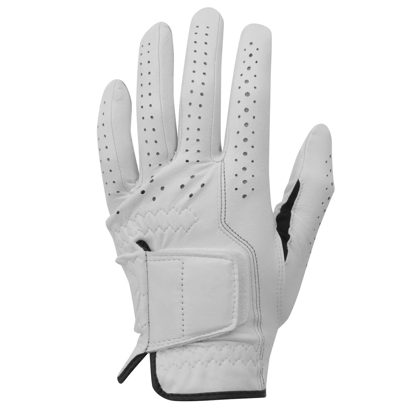 Hot sale brand white summer golf glove sheepskin spandex Best Quality
