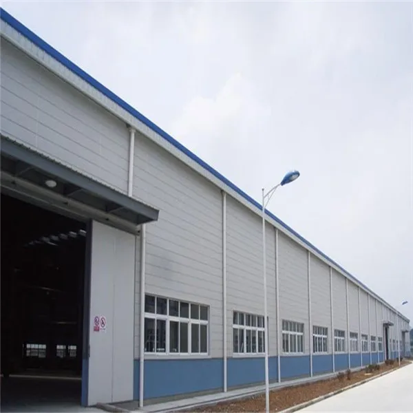 Prefabricated steel structure industrial warehouse building