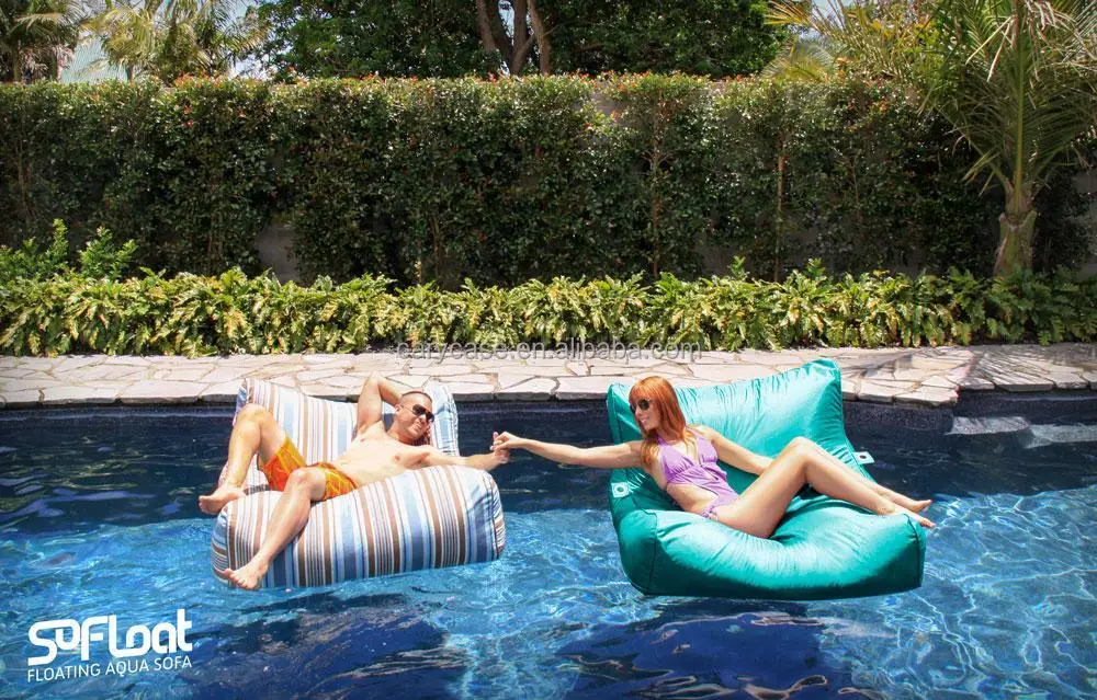 Extra Large Floating Bean Bag,Giant Pool Side Beanbag Chair On The