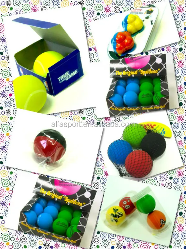 Promotion Rubber High Bounce Ball (tennis,Basketball,Football,Soccer