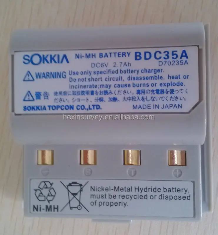 Аккумулятор sokkia bdc35a