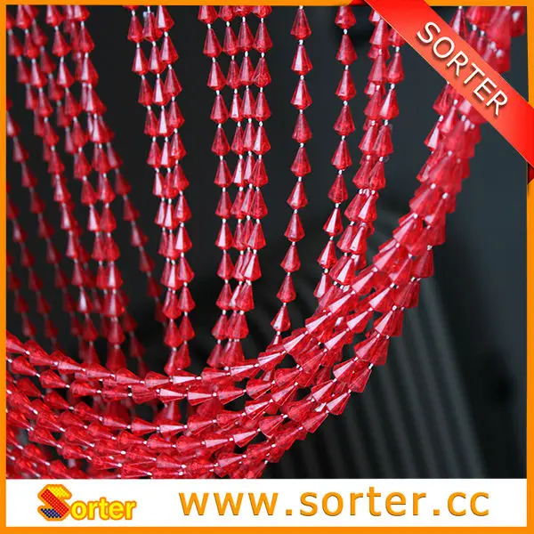 De Plástico Decorativas Cortinas De Cuentas Para La Puerta De La