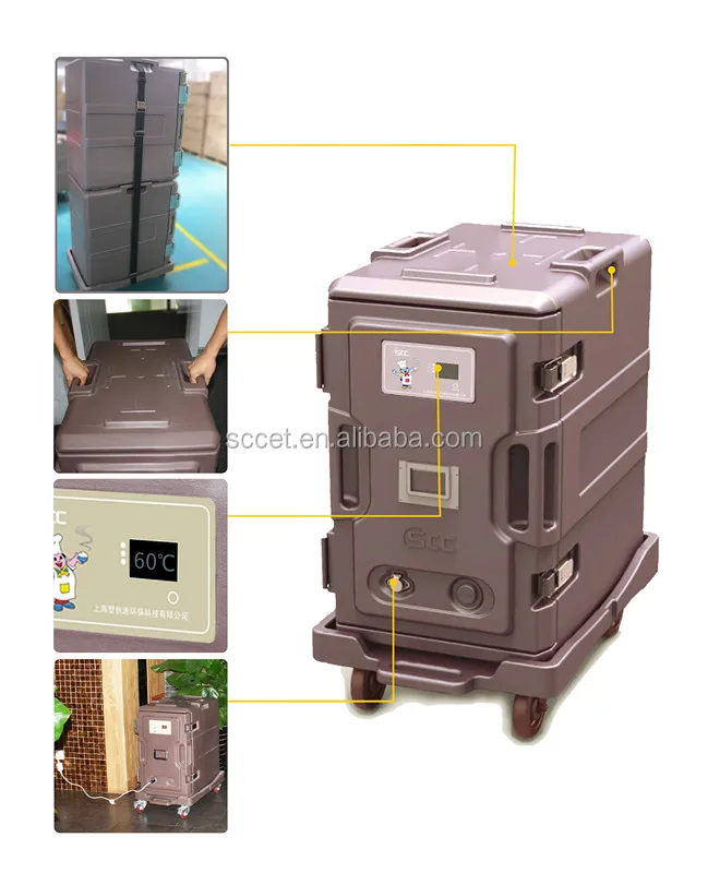 116l Electric Insulated Hot Food Transport Containers For Catering Buy Hot Food Transport