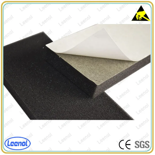 Ln1507020b Antistatic Esd Pu Foam Sheet Black High Quality Foam Buy