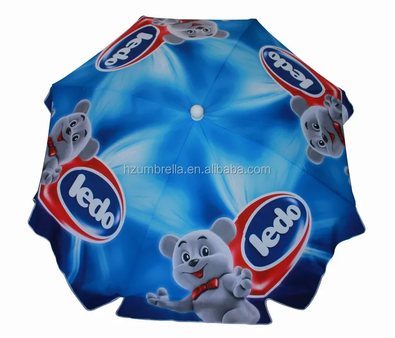 Ledo The Most Popular Heat Transfer Printing Beach Parasol Umbrella