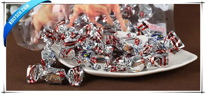 KOLYSEN pvc twistable candy wrapping