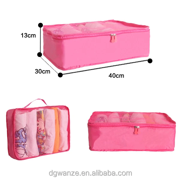 High Quality Amazon Hot Sales Zipper Storage Bags Clothes Travel