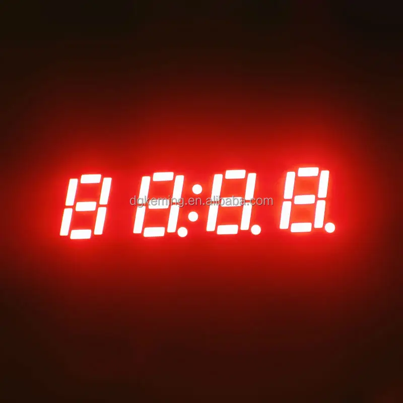 6+7 PINs 0.28 inch 4 digit 7 segment display red