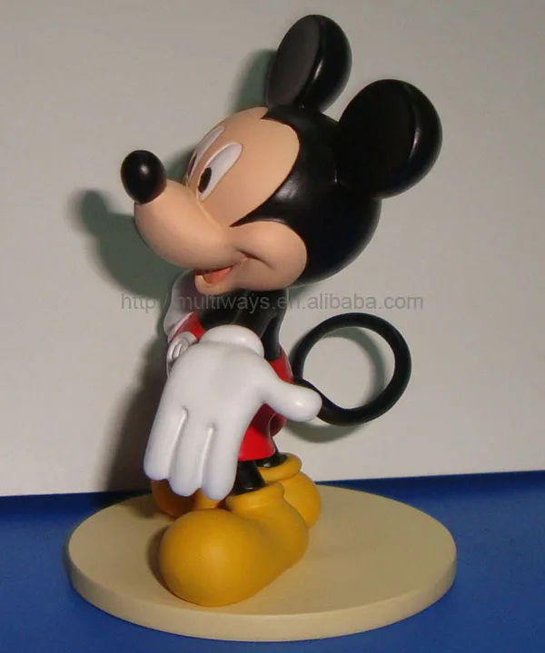 plastic mickey mouse figurine