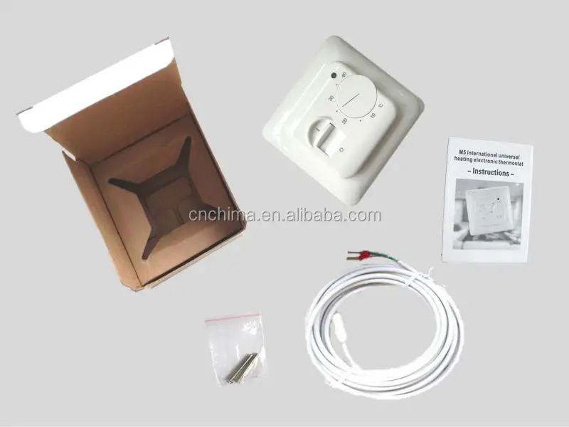 M5 Mechanical Thermostat Non Programmable 3 Amp 220v Oshland - Buy