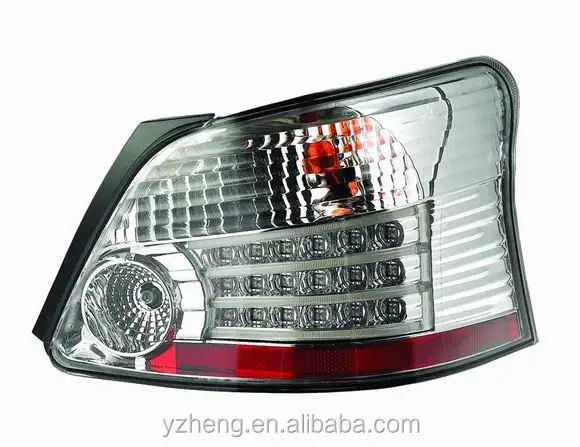 Vland factory car lamp for Vios 2007-2013 LED taillamp LED DRL+Brake lights plug and play