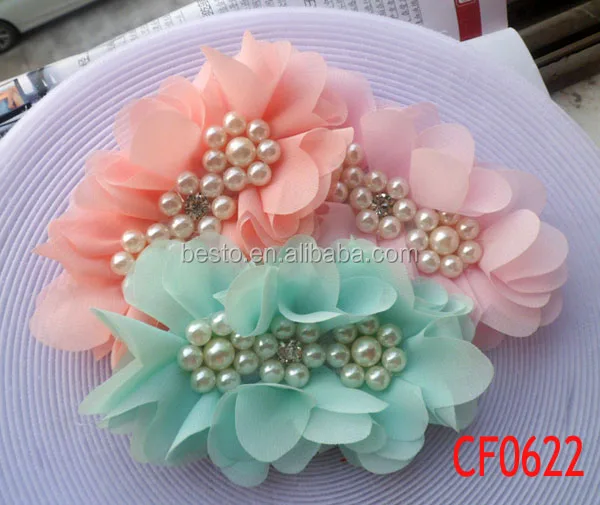 Cf 0618 Handmade Fl Tissue Fabric Flowers For Wedding Dresses Cf 0618 Handmade Fl Tissue Fabric Flowers For Wedding Dresses Whole