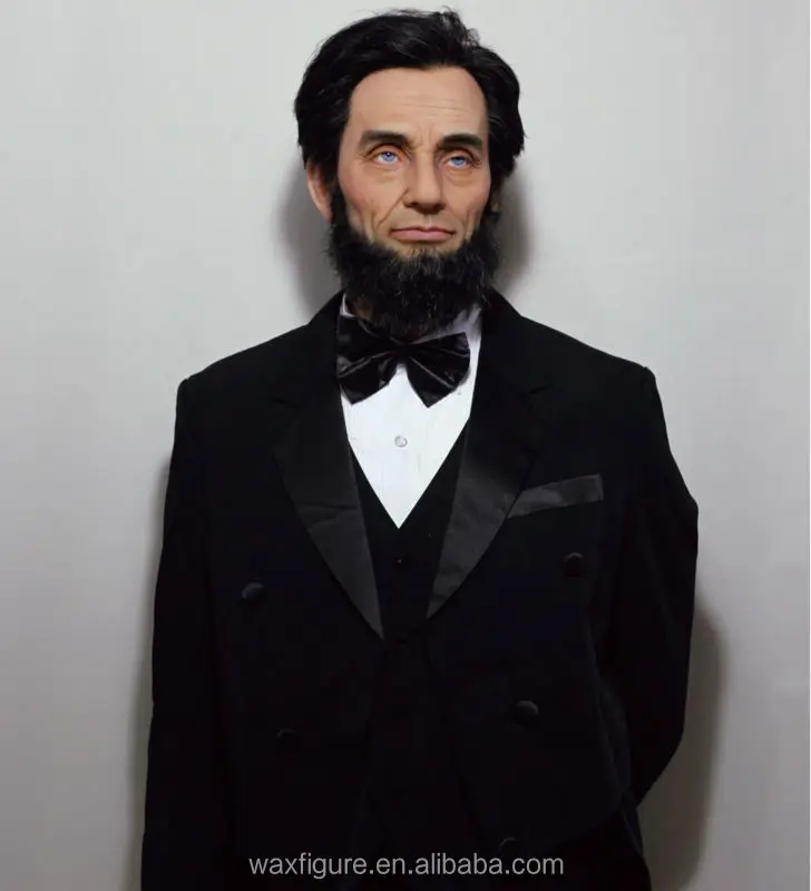 Silicone Mannequin Of World Famous Male American President Abraham