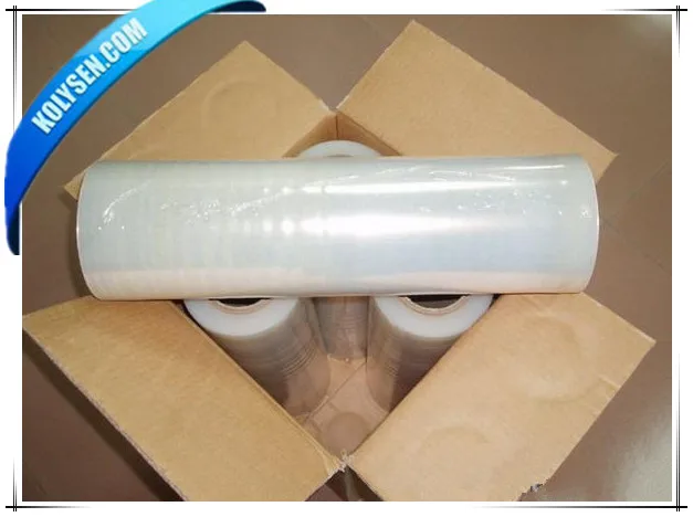 Custom printed logo supply PVC/PET/OPS/POF shrink film for beverage in roll