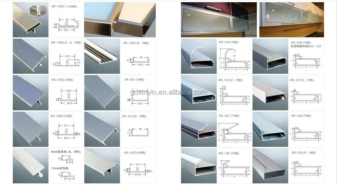 Marco De Perfil De Aluminio Fabricación De China Para Muebles De ... Marco De Perfil De Aluminio Fabricación De China Para Muebles De ...