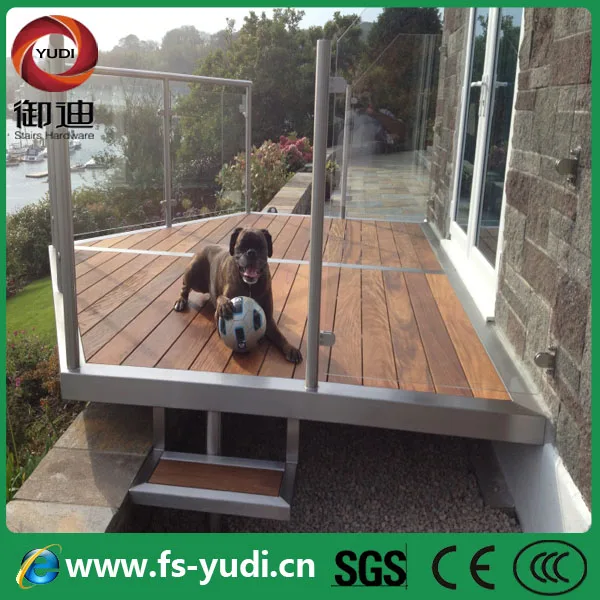 Barandillas De Cubierta De Vidrio Templado Para Exteriores,Barandillas