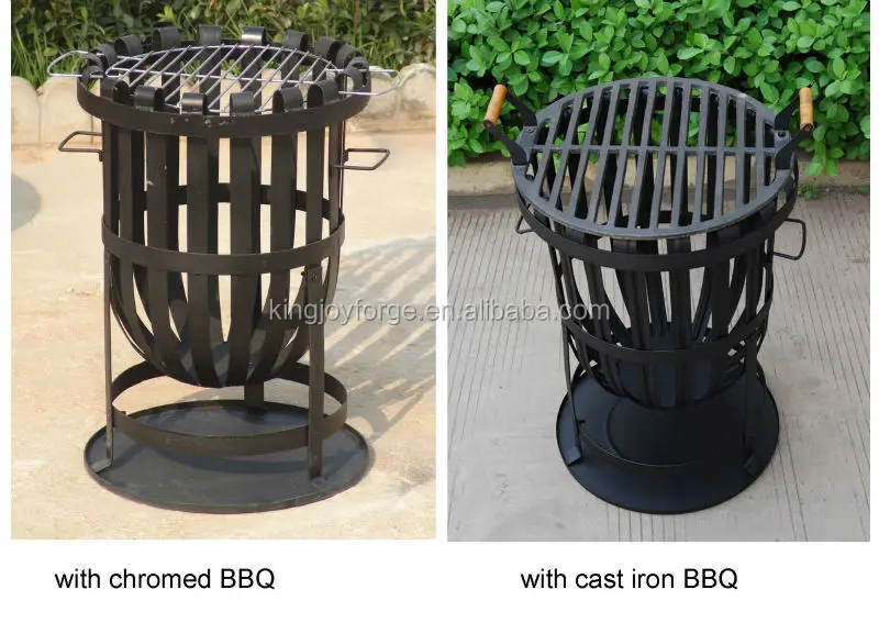 Outdoor Garden Cast Iron Fire Basket Buy Cast Iron Fire Basket,Garden