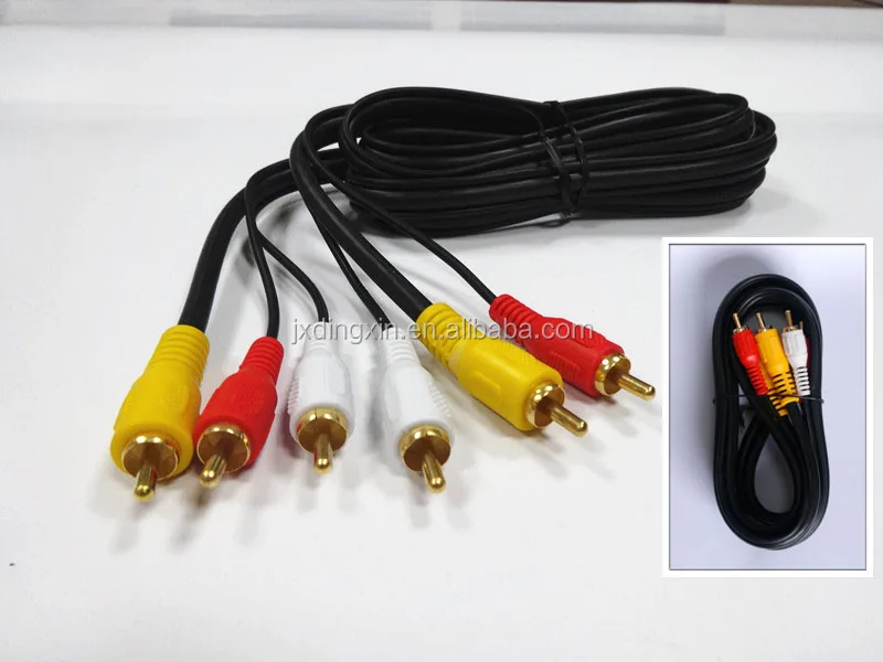 High Quality Rca Jumper Cable/audio Cable/3 Rca To 3 Rca Buy 3rca