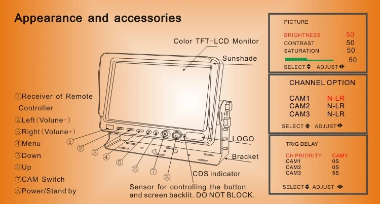 Color wide lcd digital monitor tv схема подключения