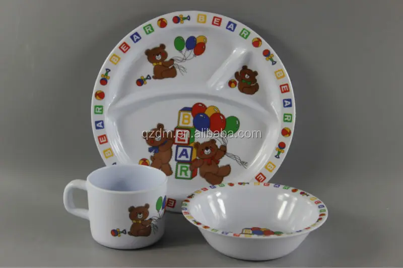 Melamine Tableware Set For Kids