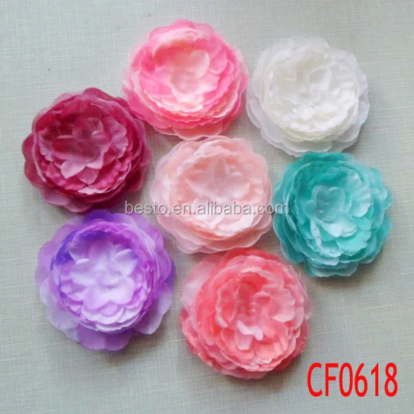 Cf 0618 Handmade Fl Tissue Fabric Flowers For Wedding Dresses Cf 0618 Handmade Fl Tissue Fabric Flowers For Wedding Dresses Whole