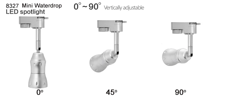 6w Ce Led Track Lighting Systems Focusable Adjule Rotating For 6w Ce Led Track Lighting Systems
