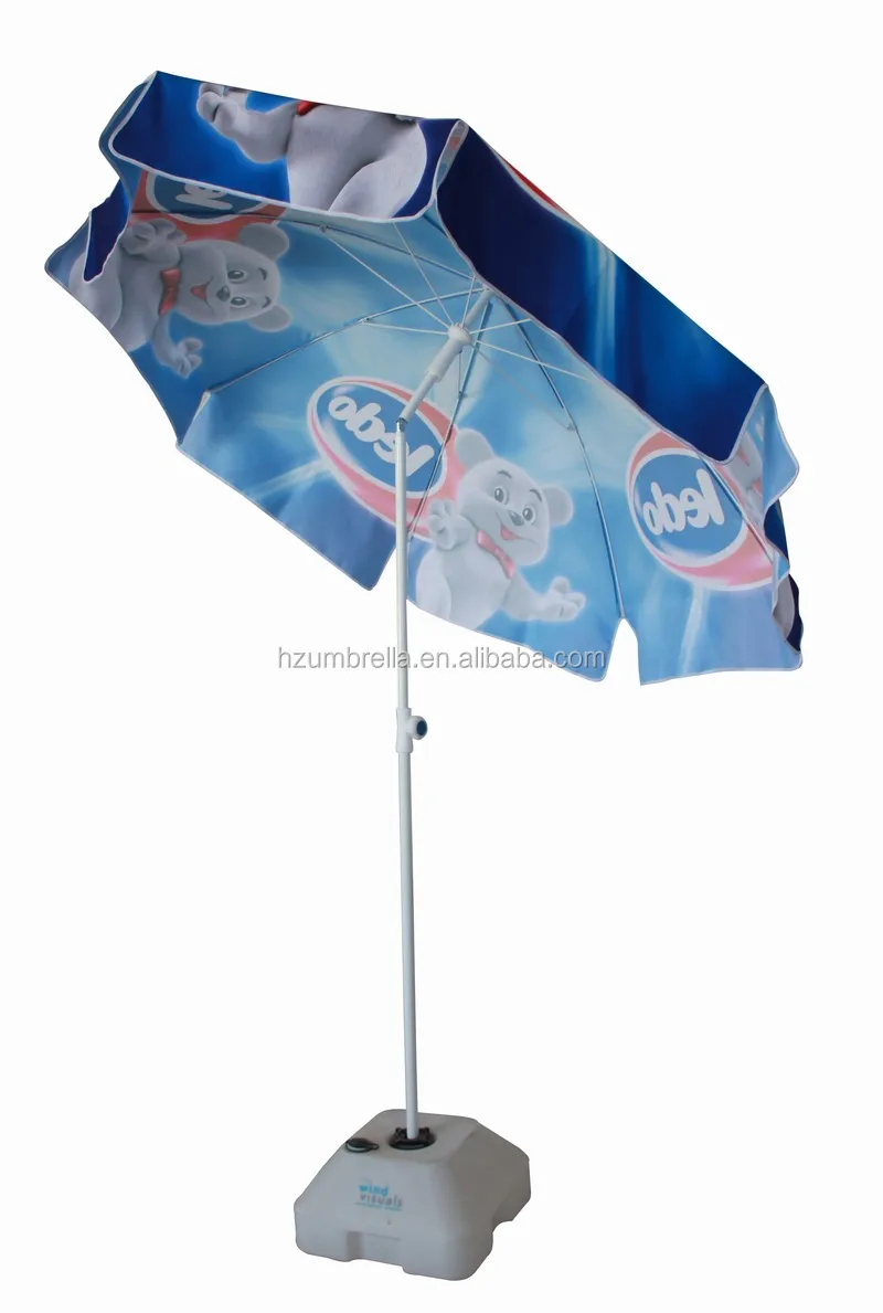 Ledo The Most Popular Heat Transfer Printing Beach Parasol Umbrella