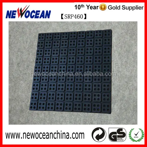Srp460 Rubber Pads For Air Conditioner Anti Vibration Rubber Sheet