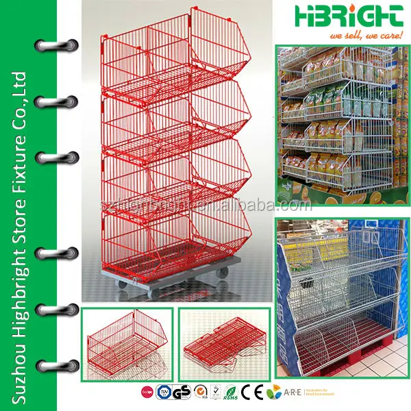 Economical and Eco-Friendly Retail Display Shelf for Chewing Gum