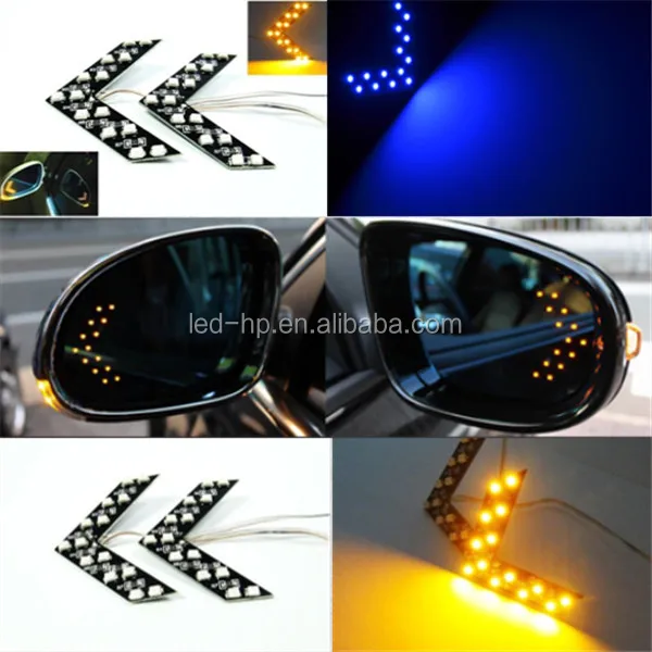 Safety Car Side Rear View Mirror Smd Led Arrow Indicator Light Buy