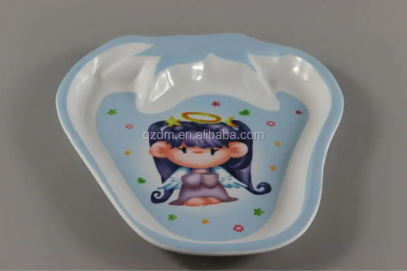 Strawberry Melamine Plate For Kids