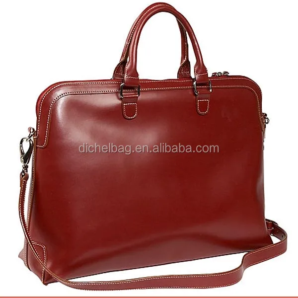 stylish leather briefcase