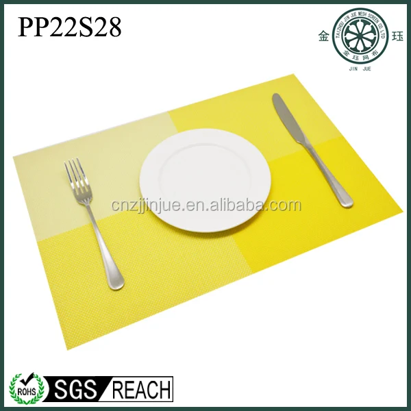 Green Color Placemat Material Restaurant Pvc Placemats Buy Pvc
