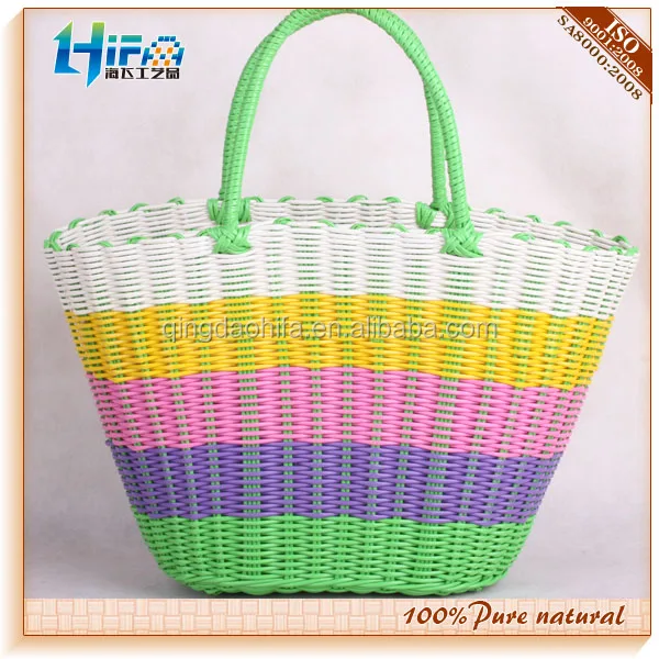 Hifa Plastic Straw Bag Pp Woven Beach Hifa Plastic Straw Bag Pp Woven Beach