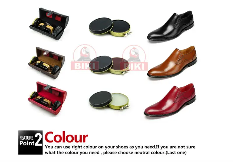 shoe polish set