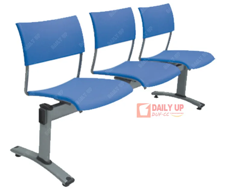 3-Beam Cheap Beach Chairs Office Number Waiting System Chair Hot Sell Public Restaurant Bench Seat