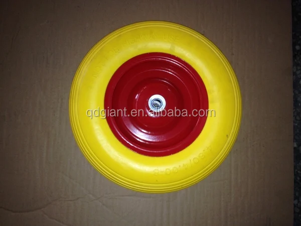 PU 4.00-8 Wheel Solid Foam Rubber Wheel (PU 1078)