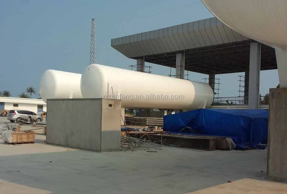 Full Steel 1.5 Cbm Jet Fuel/gasoline/ Diesel Horizontal Storage Tank