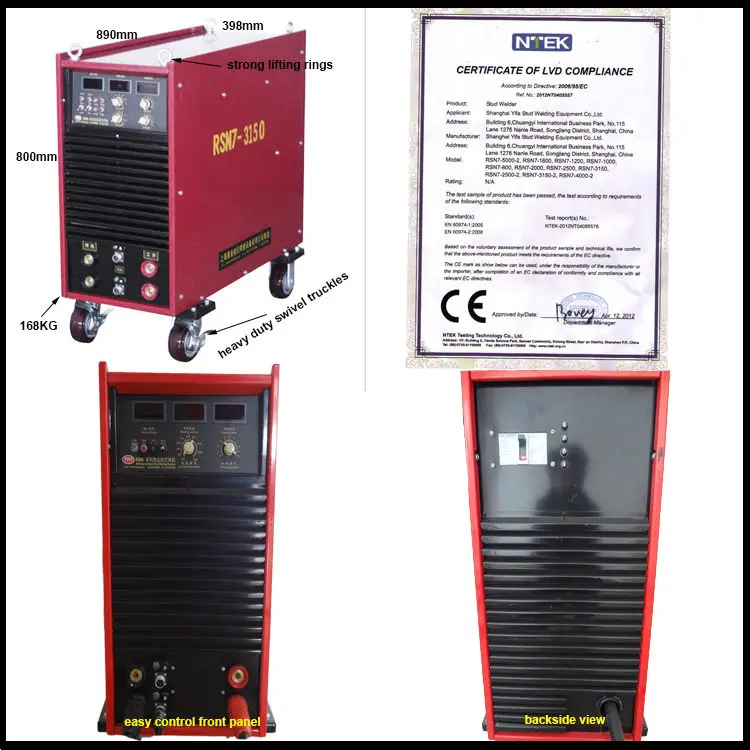 RSN73150 shear connector stud welding machine, View shear connector stud welding machine, YIFA
