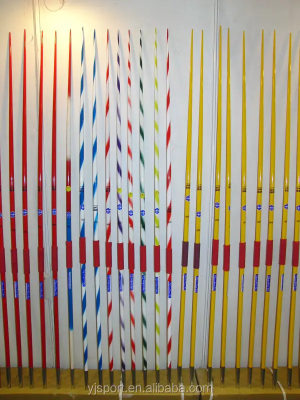 Colorful Aluminum Alloy Iaaf Certification Javelin For Competition