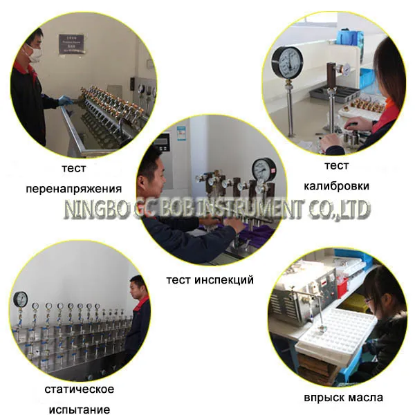 Нержавеющая Сталь Манометр Газовый Манометр Газовый Высокого Качества ...