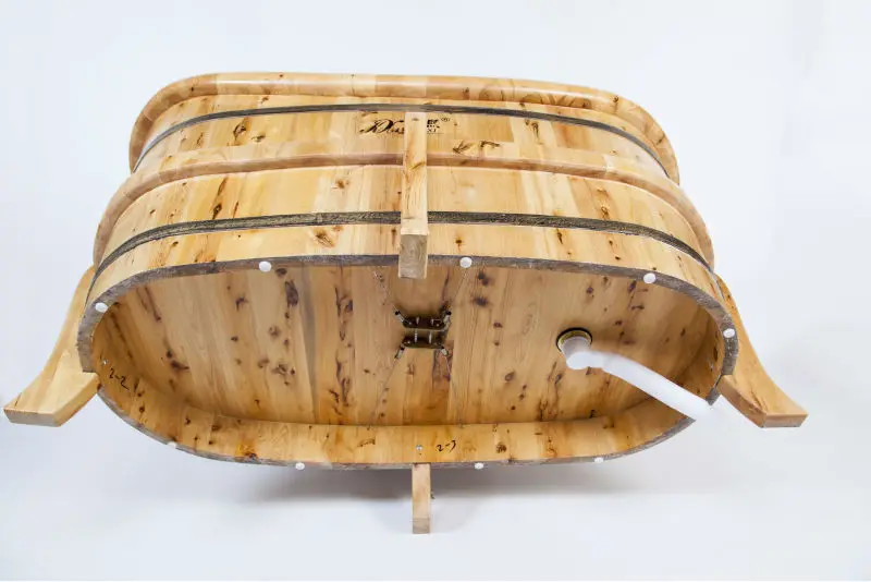 Chino Tradicional Estilo De La Tina De Baño Bañera De Madera De Salida