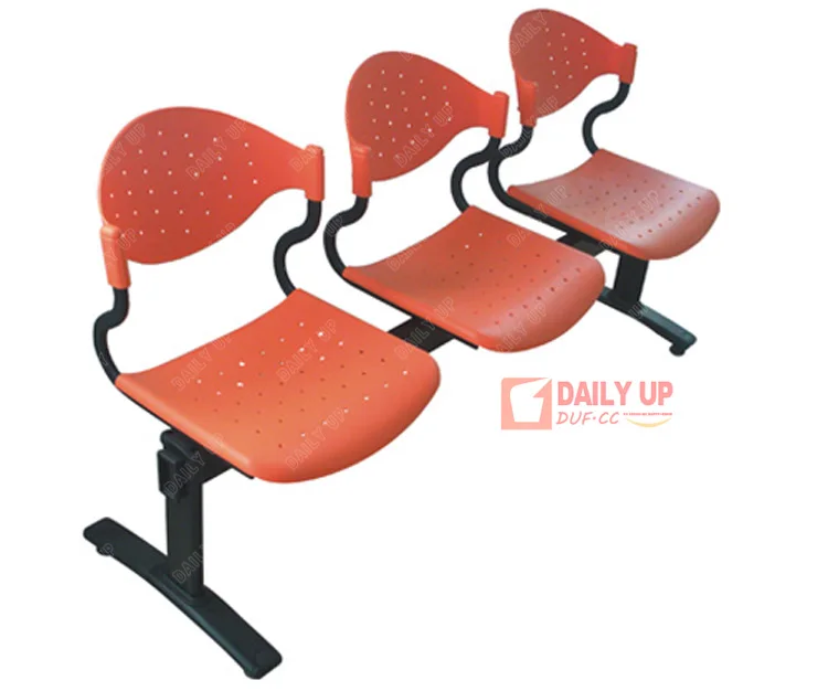 3-Seater Waiting Chair Hot Sale Airport Chair Convenience World Office Chairs