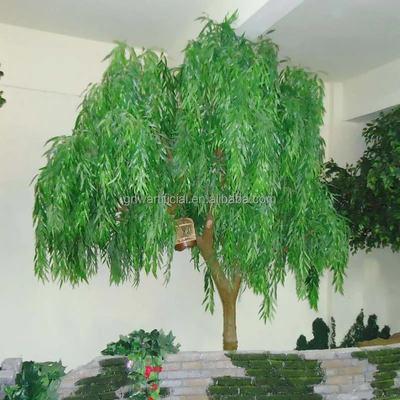 Gnw Btr028 New Design Cheap Artificial White Willow Tree For Sale Buy