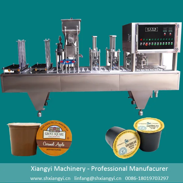 Automatic Pod Filling Machine Nespresso / Coffee Capsule Filling