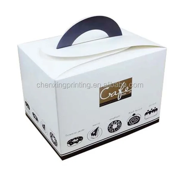 Corrugated Cardboard Cake Boxes Wholesale White Bakery Box Buy Clear